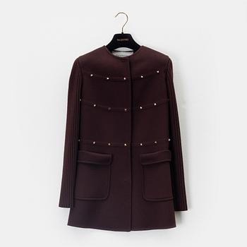 Valentino, a wool jacket, size 4.