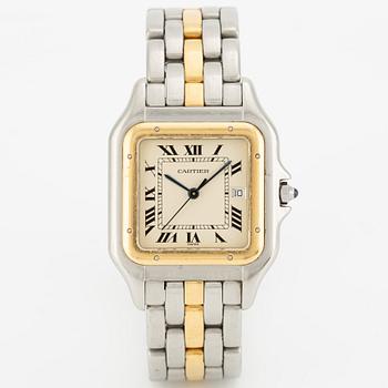 Cartier, Panthère, wristwatch, 29.5 x 29.5 (39.5) mm.