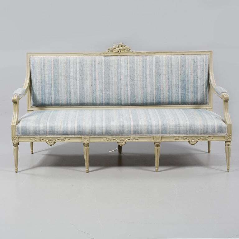 SOFFA, gustaviansk, omkring år 1800.