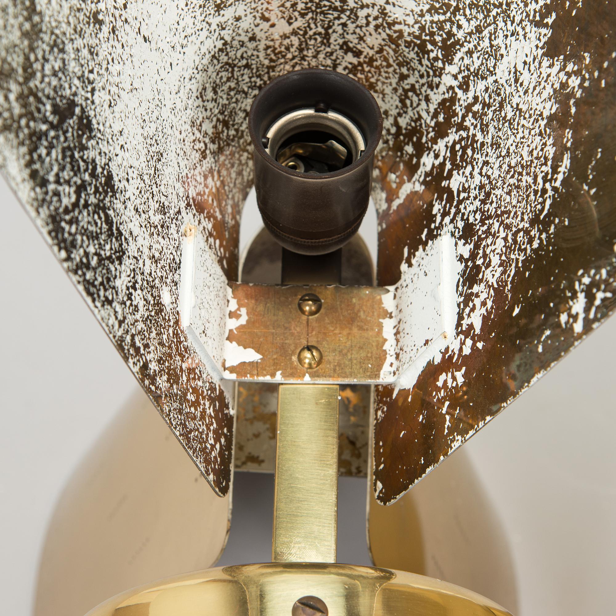 Paavo Tynell, a pair of  mid-20th century  wall lights for Taito. Made to order.