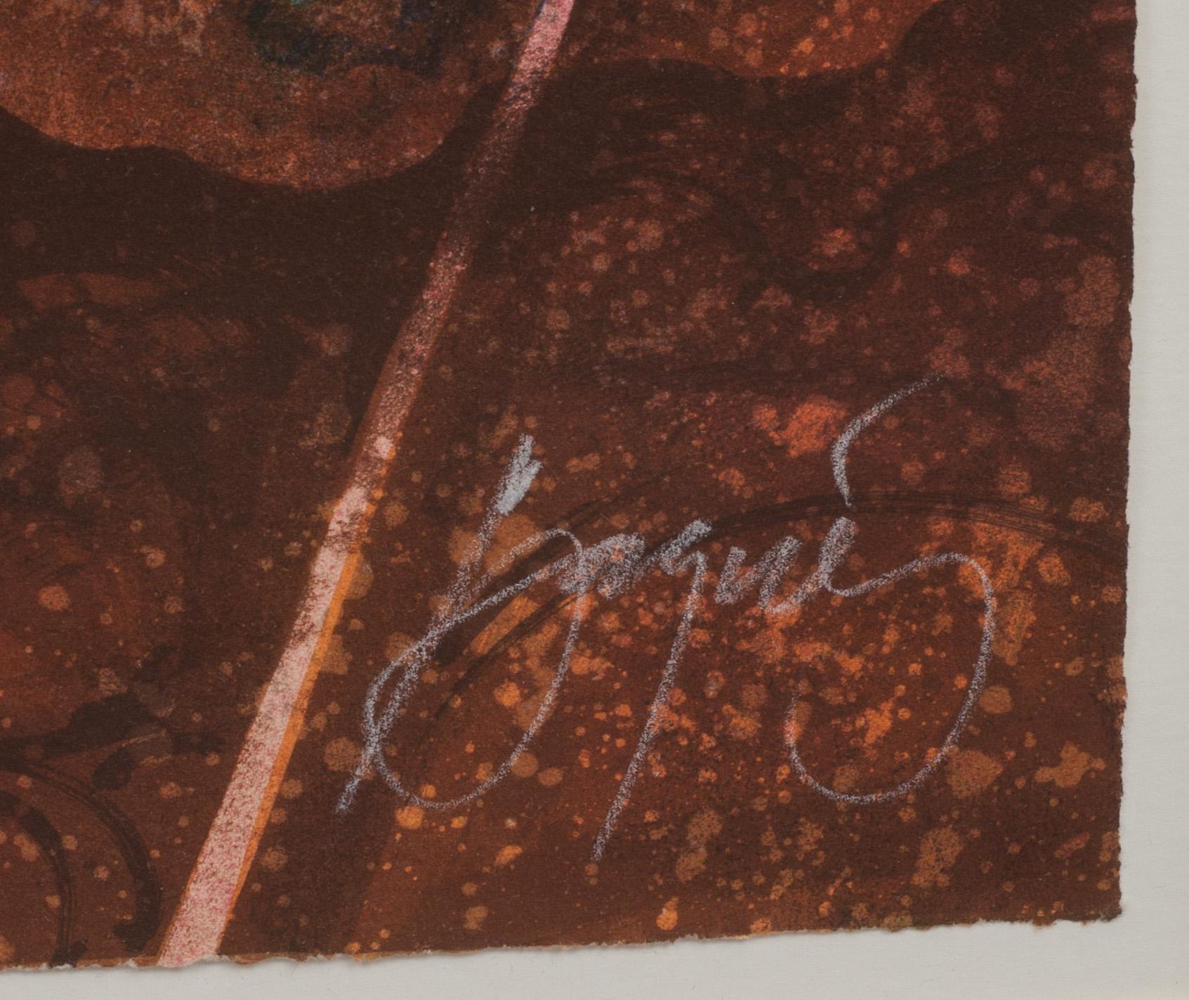 JOSEP BAQUÉS, färglitografi, signerad och numrerad 135/250.