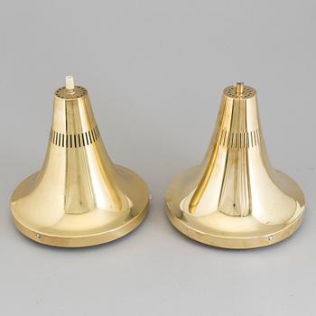 HANS-AGNE JAKOBSSON, a matched pair of ceiling lights.