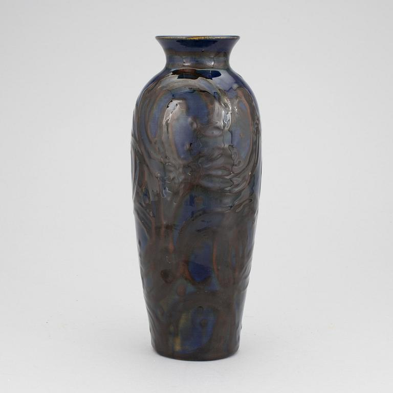 A HERMANN AUGUST KÄHLER ceramic vase, Denmark.