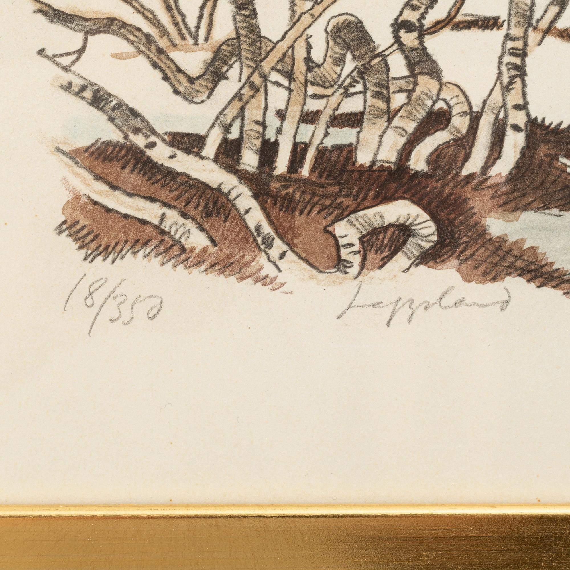 Bibliofilupplagor med originalgrafik, som regel signerad (14 vol).