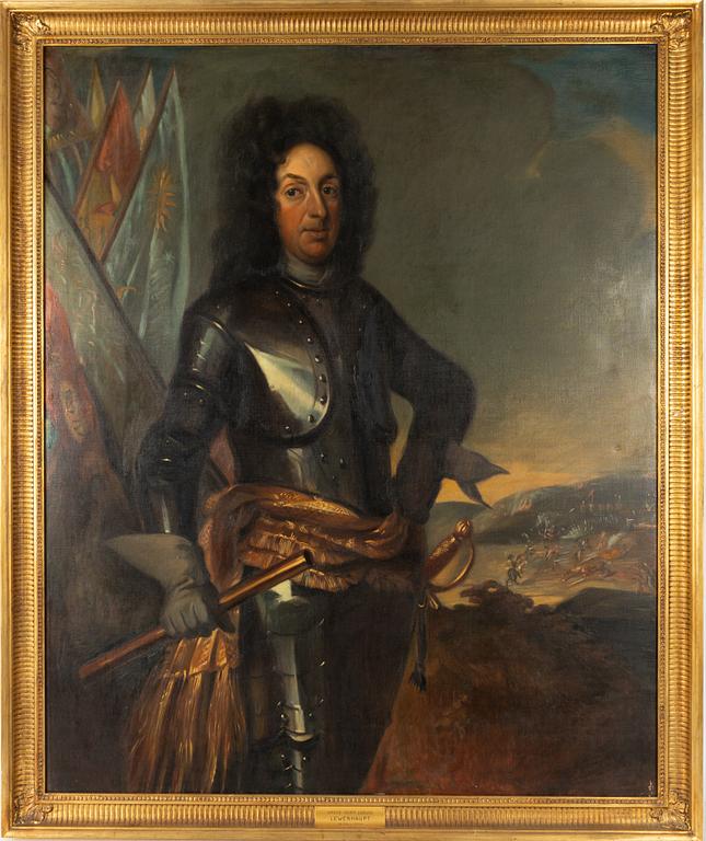 David von Krafft, kopia efter, "Adam Ludvig Lewenhaupt" (1659-1719).