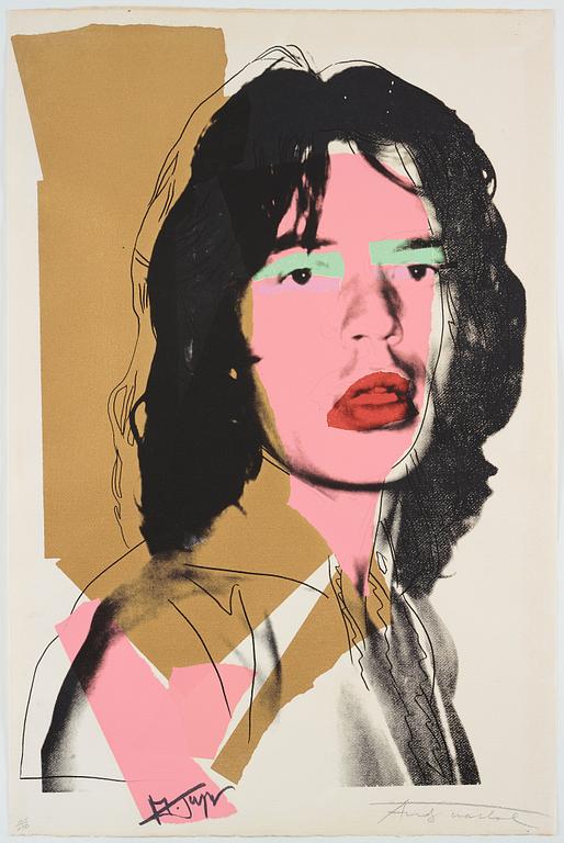 Andy Warhol, "Mick Jagger".