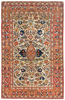 744A. SEMIANTIK ISFAHAN. 217,5 x 143,5 cm.