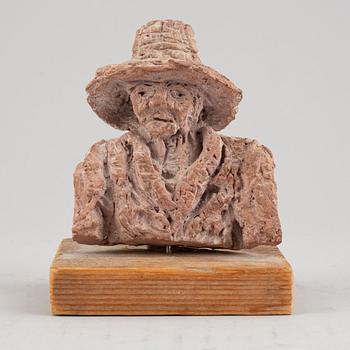 Evert Lindfors, sculpture, earthenware, signed and dateed 1996 under the base.