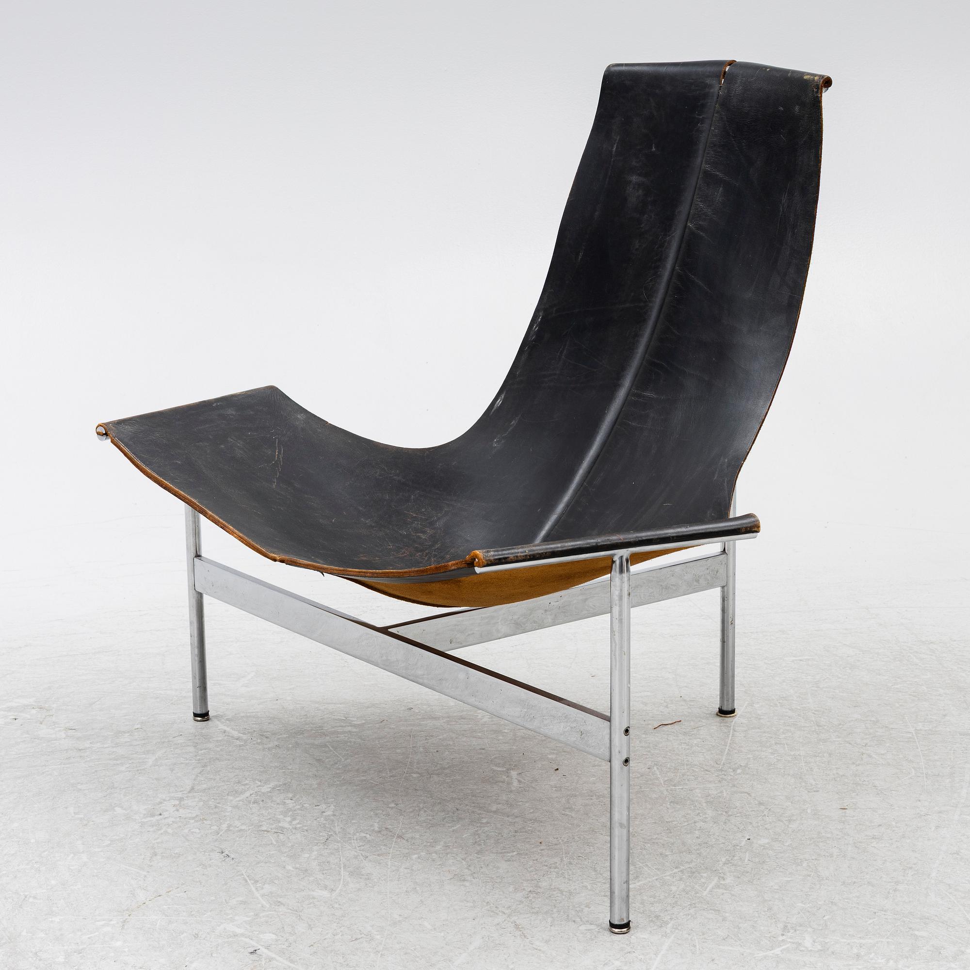 William Katavolos, Douglas Kelley & Ross Littell, stol, "T-chair", Laverne International, USA.