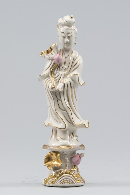 FIGURIN, porslin, Kina, 1900-tal.
