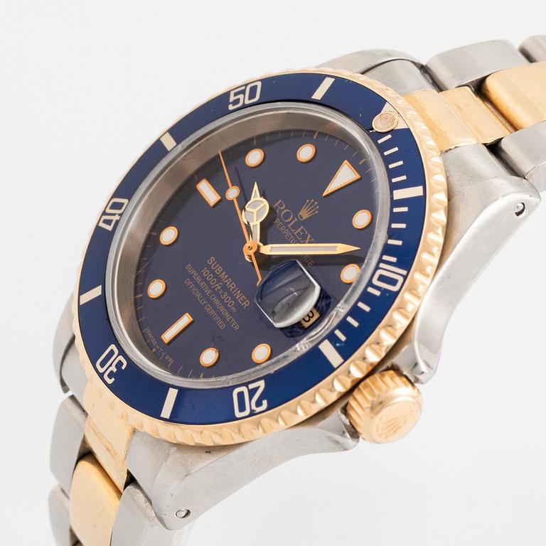 Rolex, Oyster Perpetual Date, Submariner, armbandsur, 40 mm.