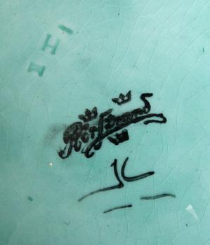 SKÅL, flintgods, Ilse Claeson, Rörstrand.