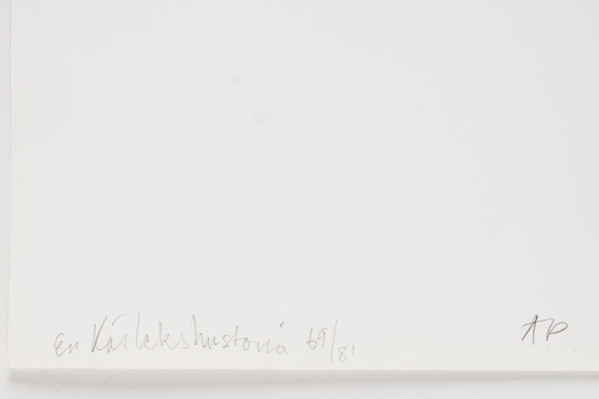 Walter Hirsch, "En kärlekshistoria", 1969.