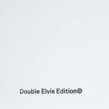 GUNNAR LUNDKVIST, litografi, signerad med blyerts. Edition 022/100, Double Elvis Edition.