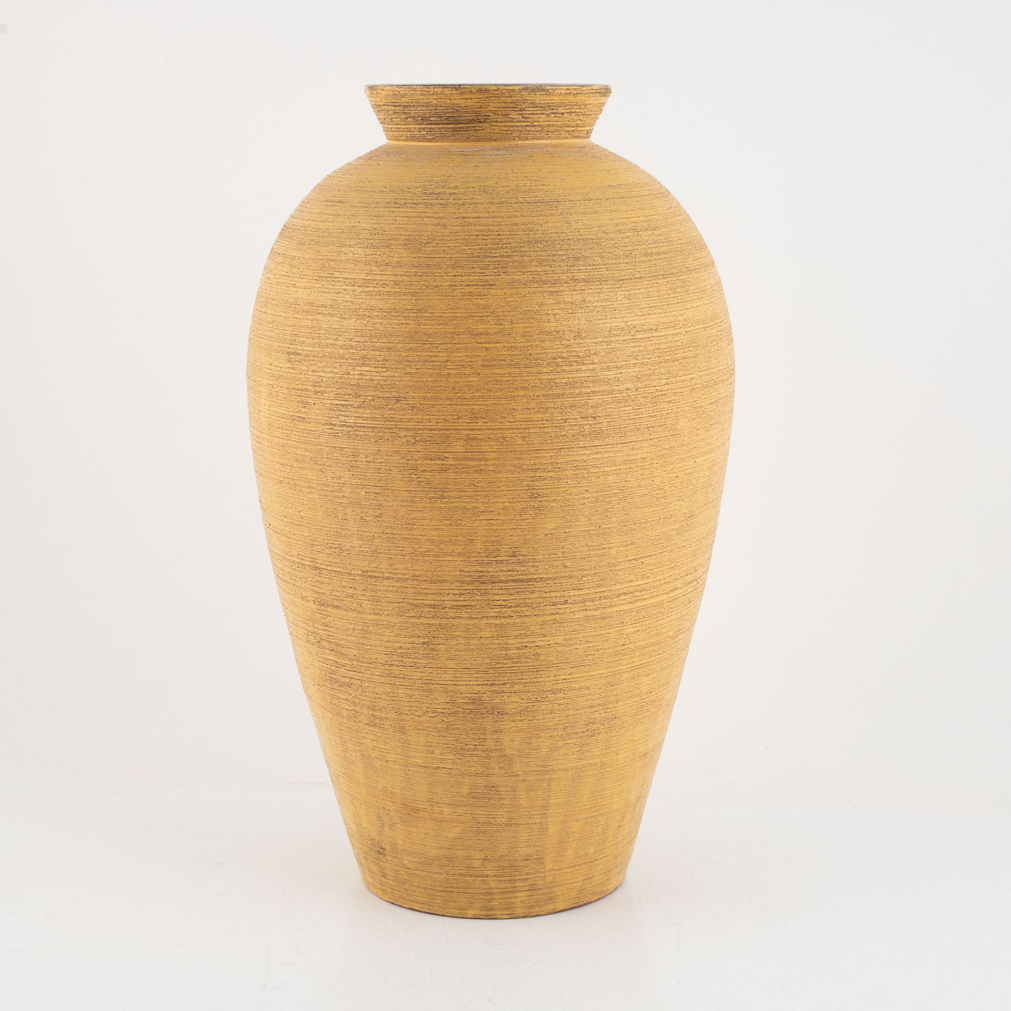 Greta Runeborg, floor vase, Upsala Ekeby, 1940s/50s.