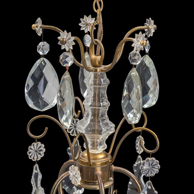 A mid 20th century chandelier.