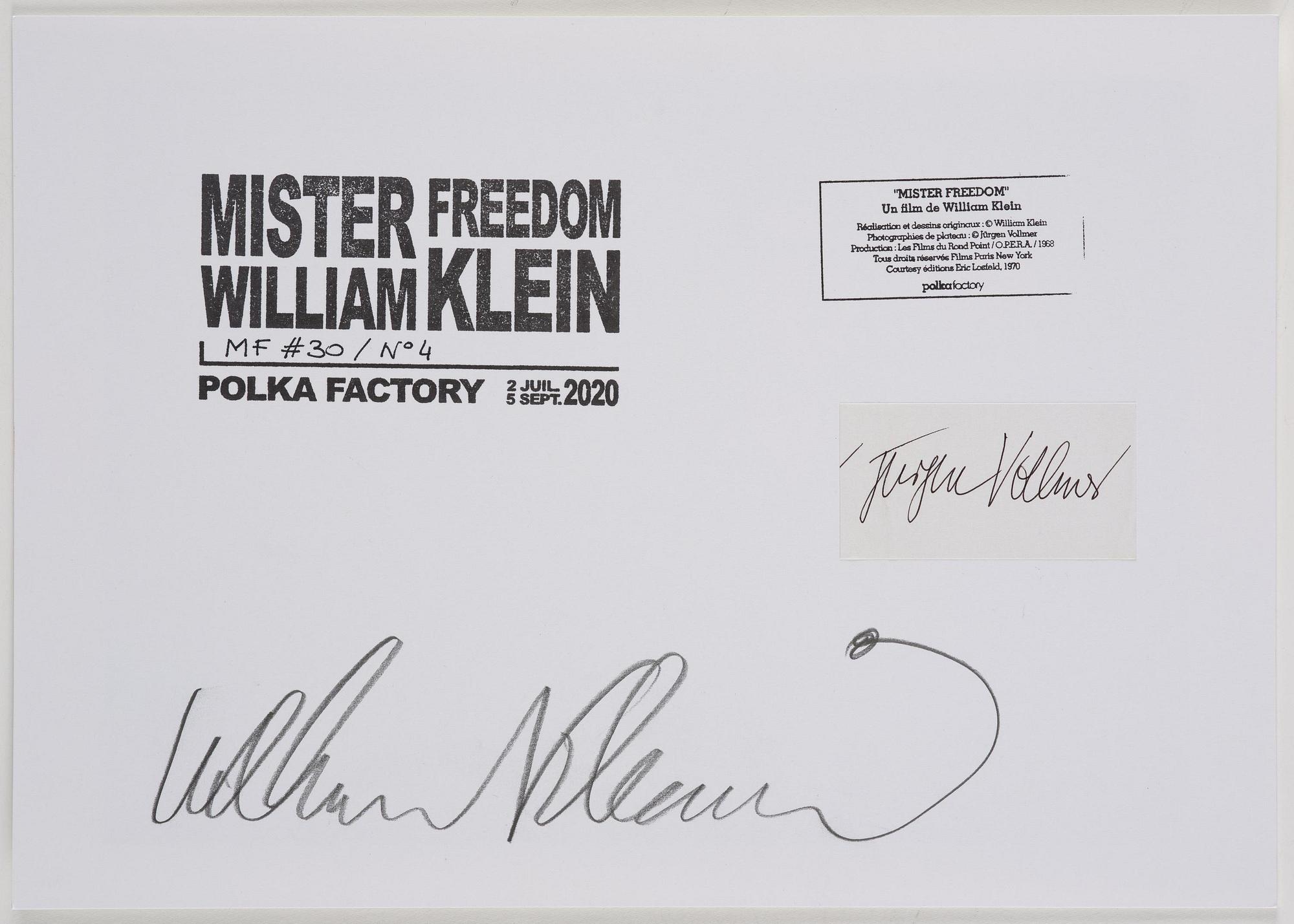 William Klein, ”Mister Freedom koffert - full set edition”, 2020.
