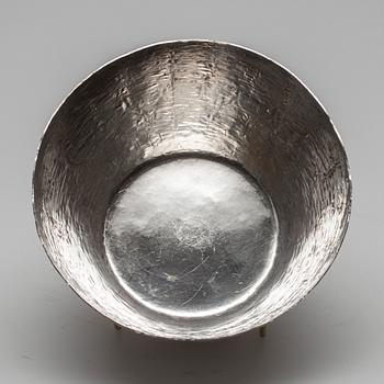 SKÅL, sterling silver, Tapio Wirkkala, Kultakeskus, Tavastehus 1971. Vikt 321 g.