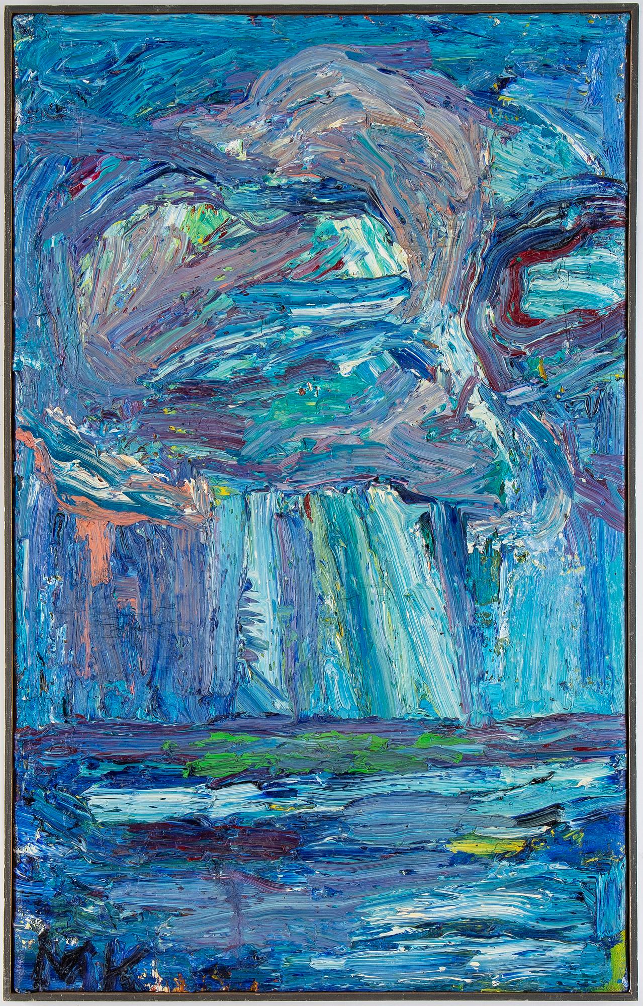 Mauritz Karström, oil on canvas, signed and dated a tergo 2000.