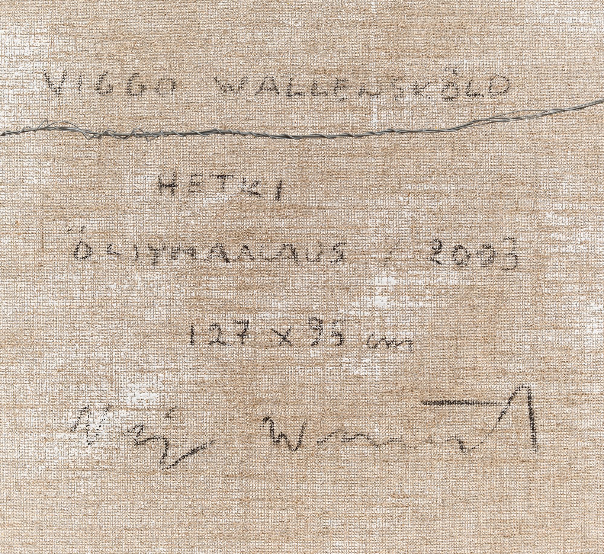 VIGGO WALLENSKÖLD, "A MOMENT".