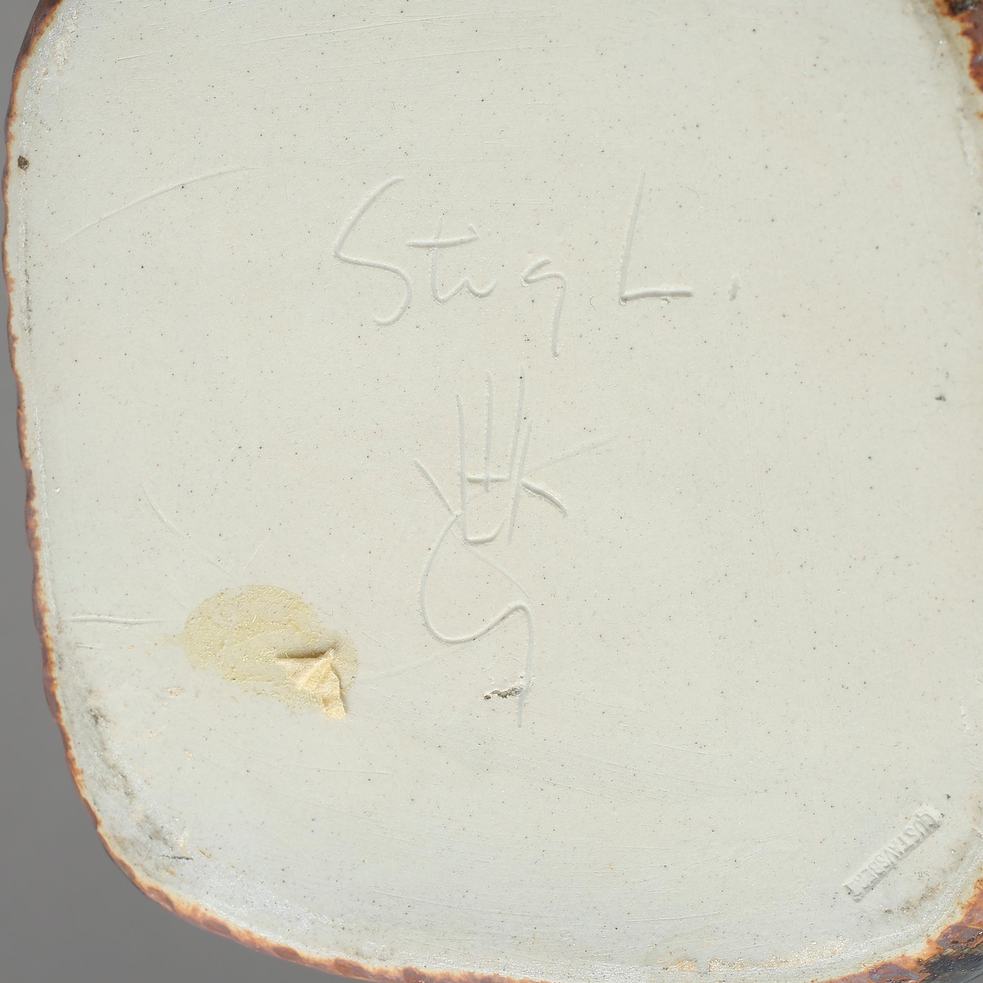 BORDSLAMPA, stengods, Stig Lindberg, Gustavsbergs Studio.