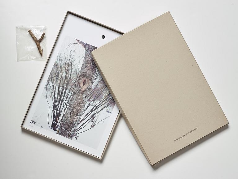 ANDREAS ERIKSSON, portfolio. Signed AE inside the box and numbered 18/250.