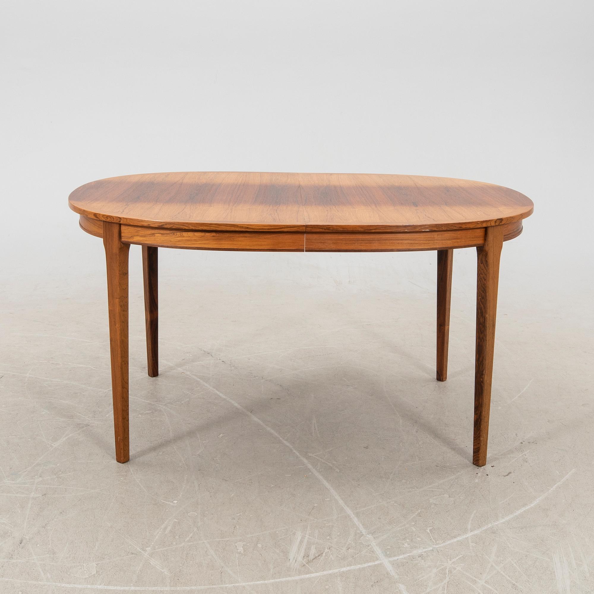 Dining set 7 pieces Lindén Horred 1960/70s.