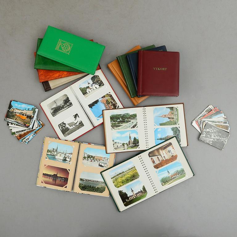 SAMLING VYKORT, 12 album, 1900-tal.
