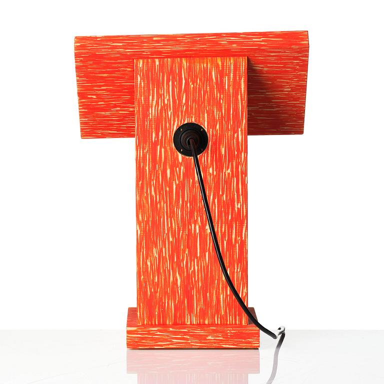 Adrian Bursell & Siri Svedborg, a "Crayon Pine Lamp", executed in their own studio, Stockholm, 2026.
