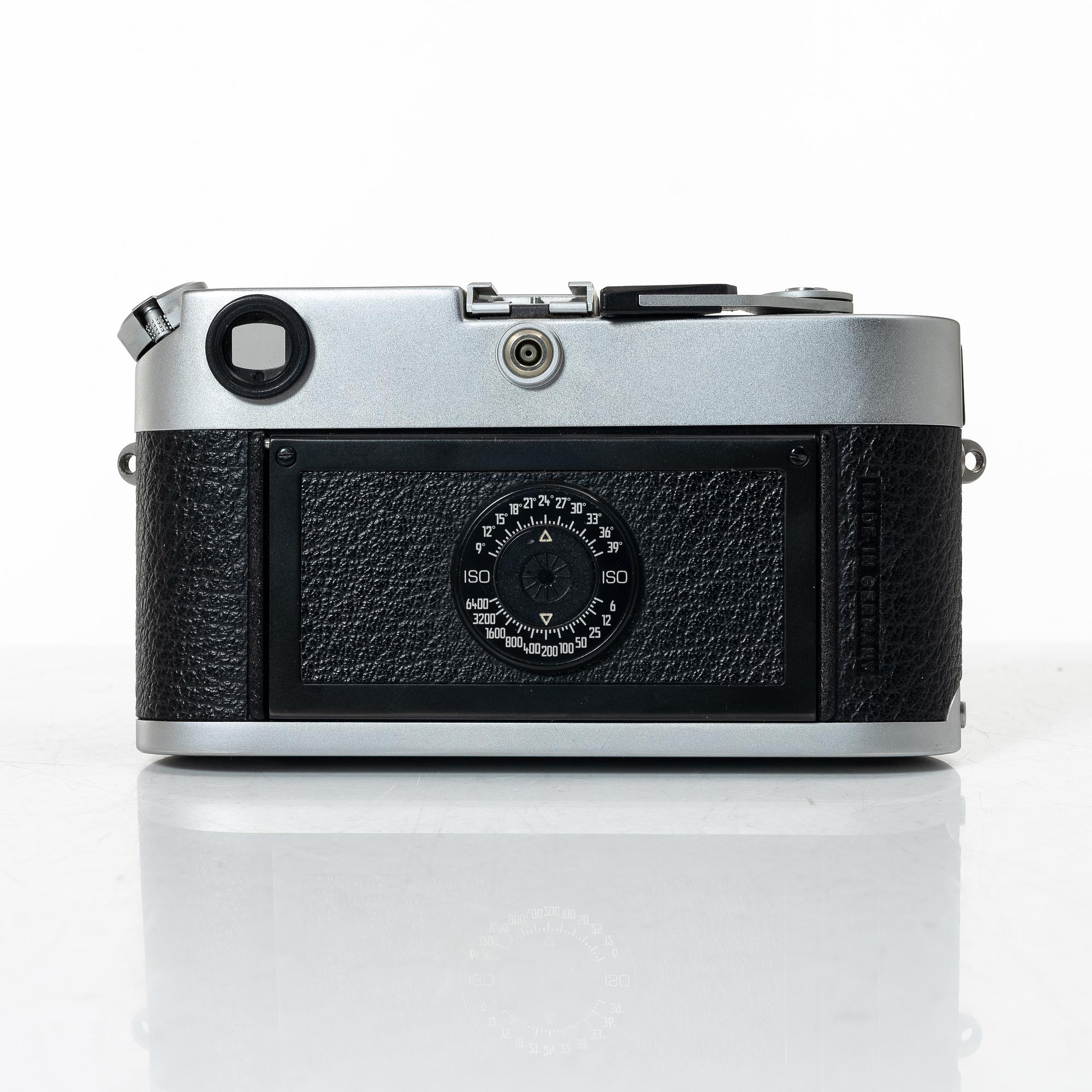 Leica M6 Black, no. 1713861, 1987.