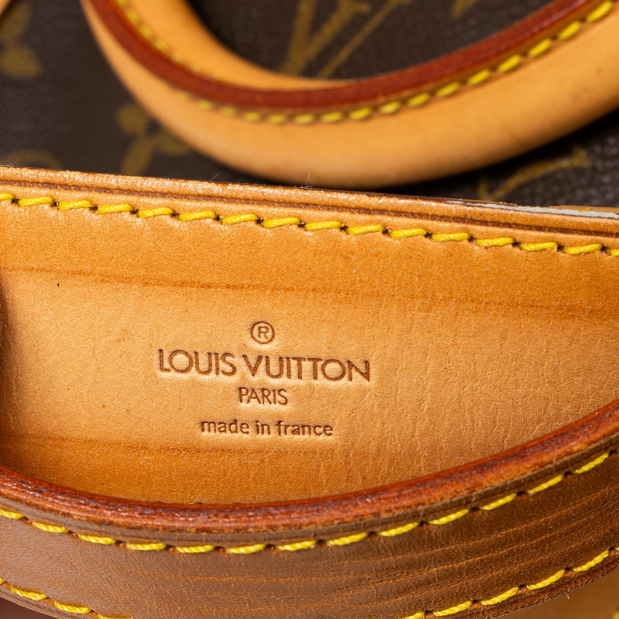 Louis Vuitton, weekend bag, "Keepall 60 Bandoulière".
