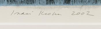 INARI KROHN, etching, signed and dated 2002, numbered 10/40.