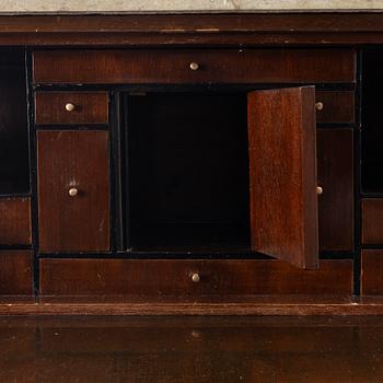 Secretaire, late Gustavian, circa 1800.