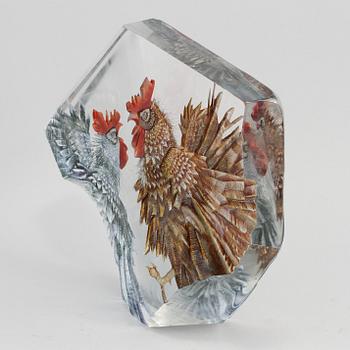 OBJEKT, glas, Mats Jonasson, Målerås, 1900-talets slut.