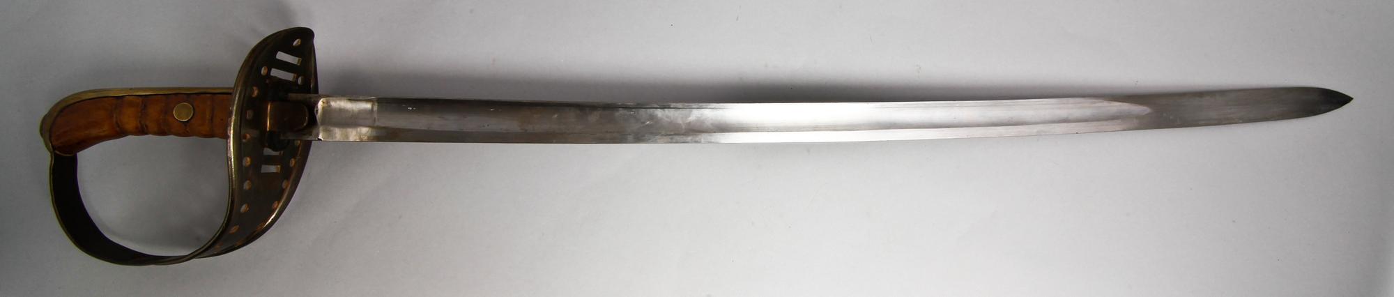 SABEL, m/1863-1897 för manskap vid kavalleriet.