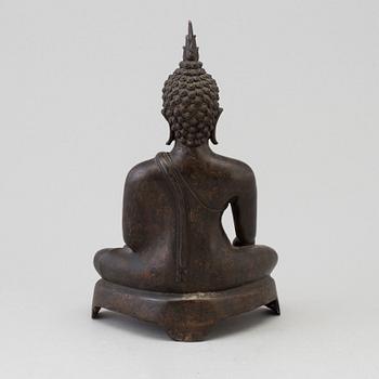 BUDDHA, brons. Thailand, troligen 1800-tal.