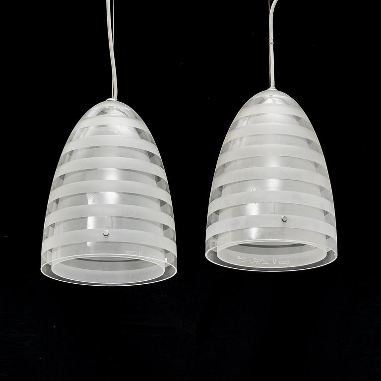 Louise Campbell, a pair of "Campbell" ceiling lamps, Louis Poulsen, Denmark.