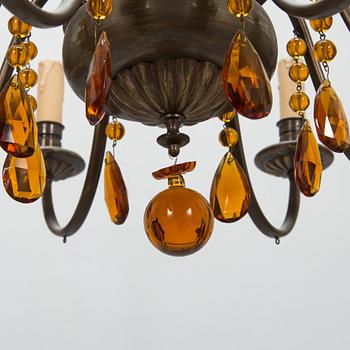 A 1930's chandelier.
