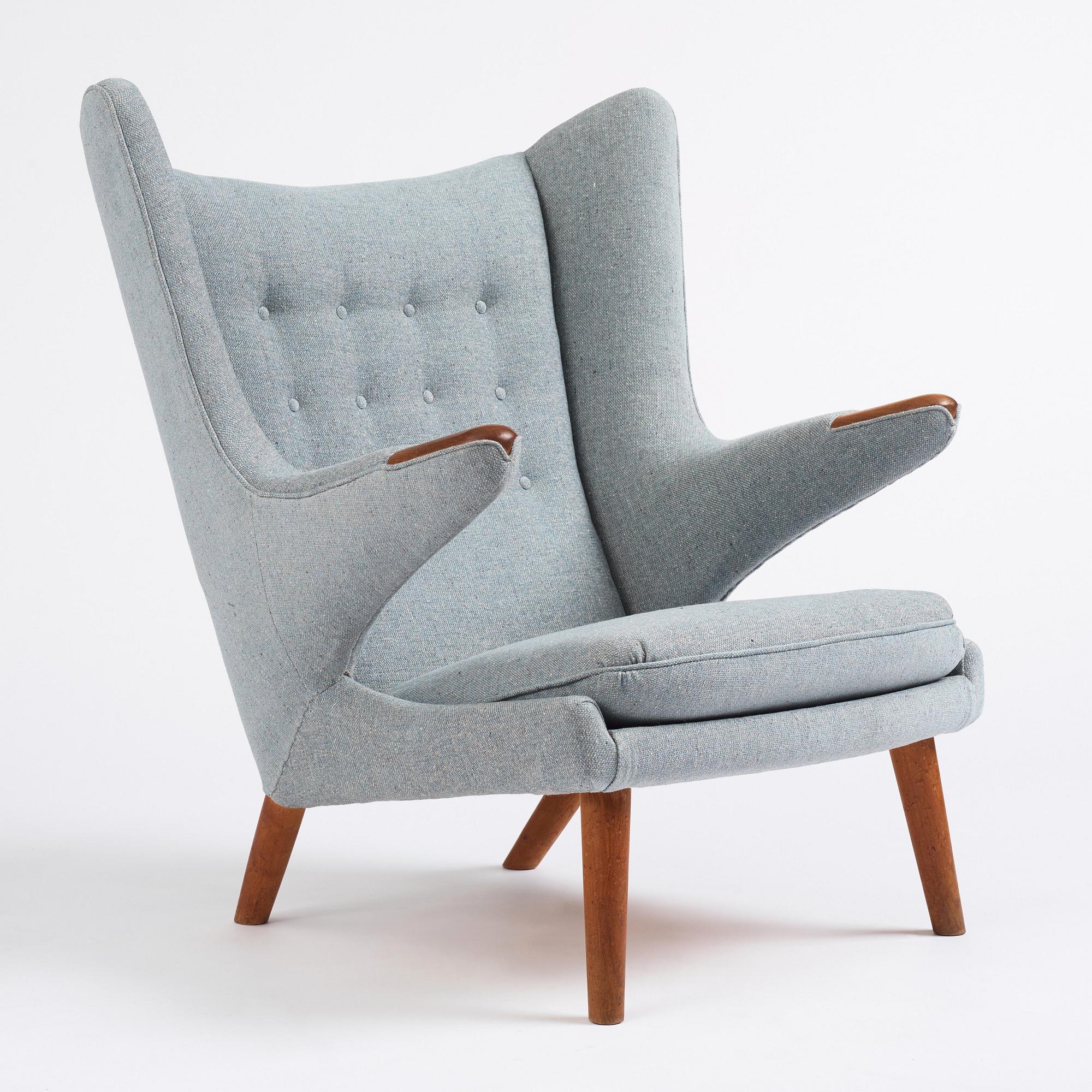Hans J. Wegner, a 'Papa Bear' easy chair, AP-stolen, Denmark 1950-60s.