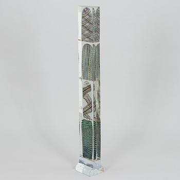 Oiva Toikka, veistos, signeerattu Oiva Toikka Nuutajärvi Notsjö 1989.