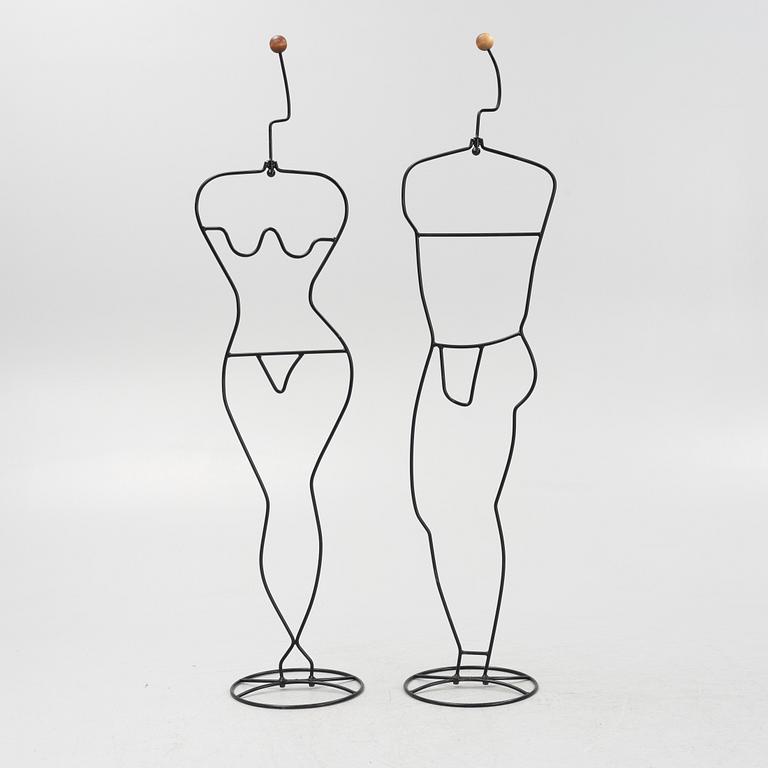 Ehlén Johansson, a pair of 'Häpen' coat hangers, IKEA, 1993-2003.