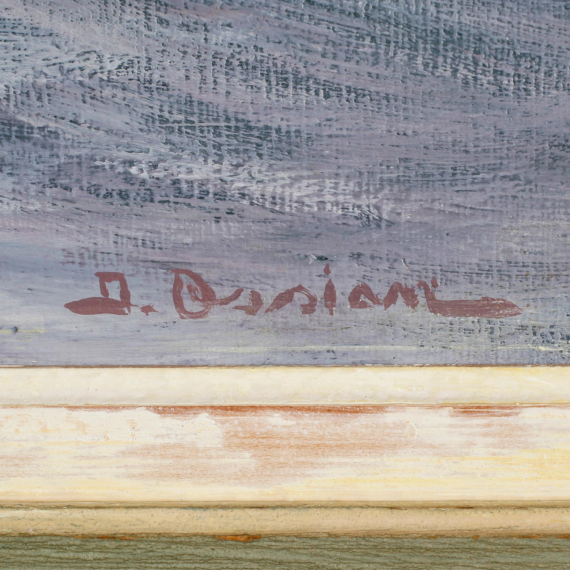 JOHAN OSSIAN-ANDERSSON, olja på duk, signerad.