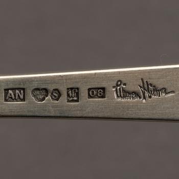 WIWEN NILSSON, bestick, silver, 32 delar, 1938-40.