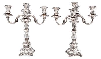 193. CANDELABRE, A PAIR.