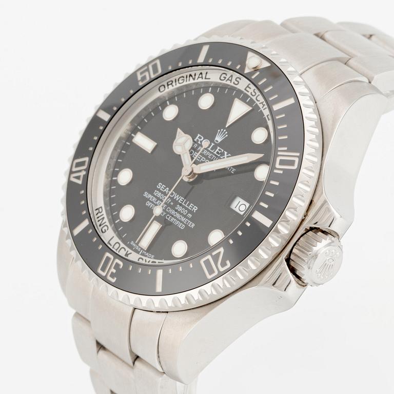 Rolex, Deepsea, Sea-Dweller, wristwatch, 44 mm.