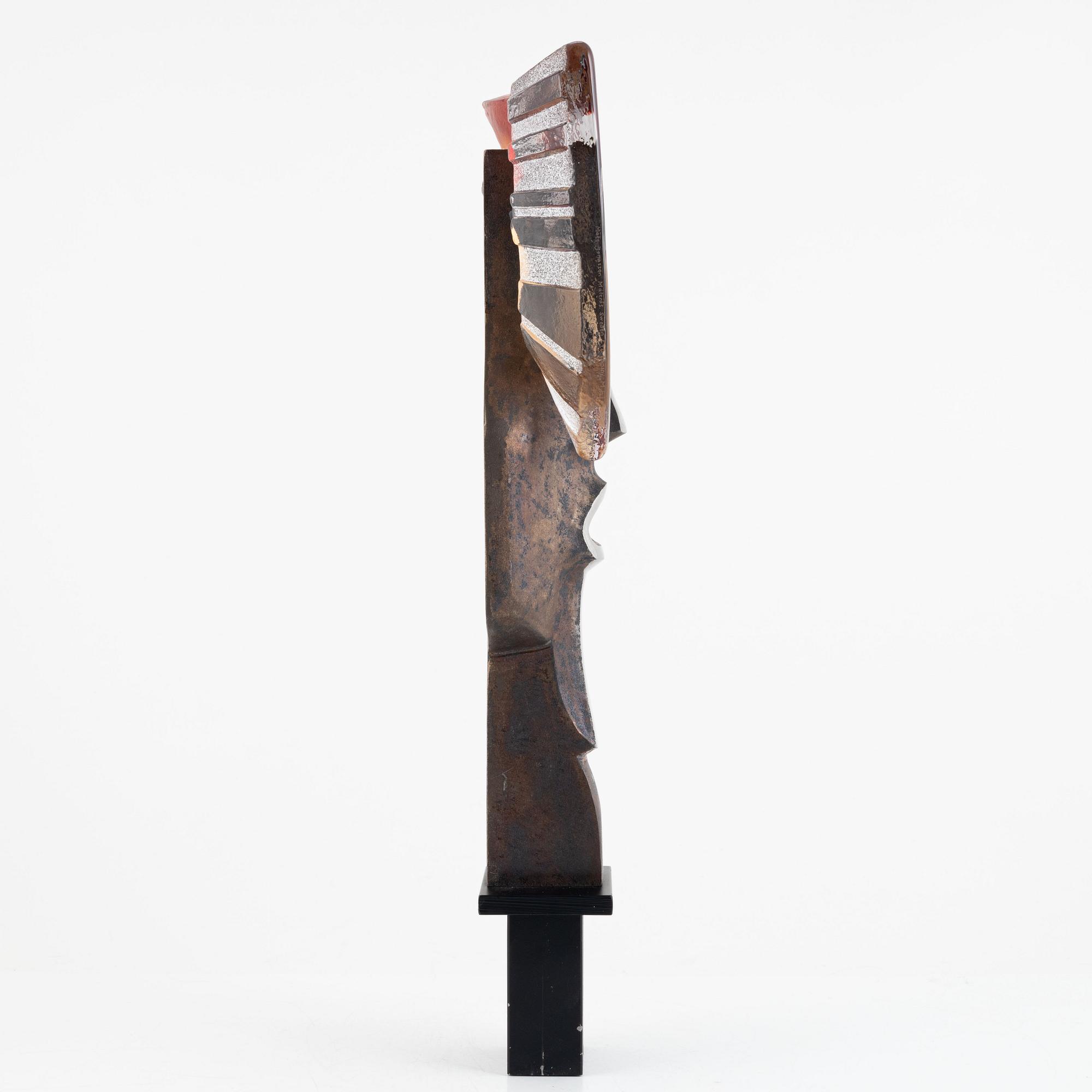Mats Jonasson, a glass sculpture, Målerås.