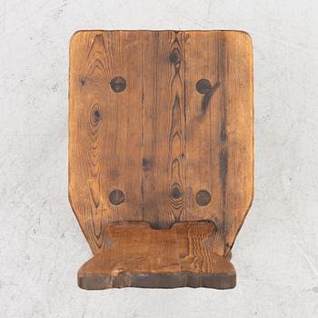 Dining group, 5 pieces, so-called sports cabin furniture, mid-20th century.