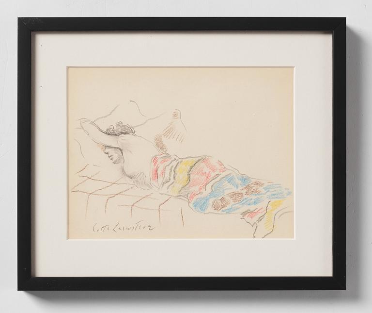 Lotte Laserstein, Resting woman.