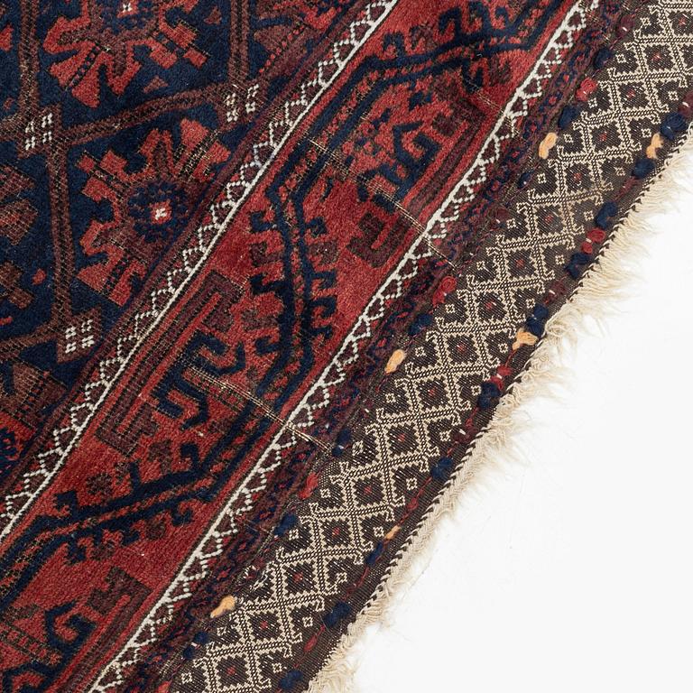 Matta, Baluch, semiantik/antik, ca 205 x 107 cm.