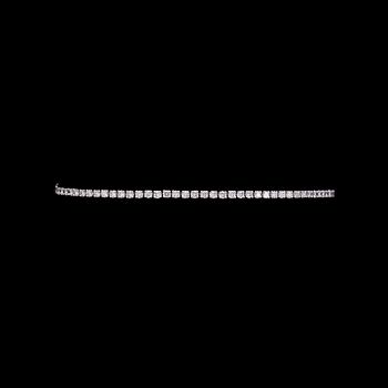 1012. ARMBAND, briljantslipade diamanter, tot. ca 2 ct.